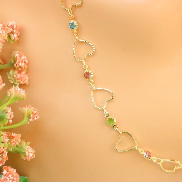 "New Beautiful Design Necklace Chain for Women/Girls, Gift, N590 - Picture 4 of 10